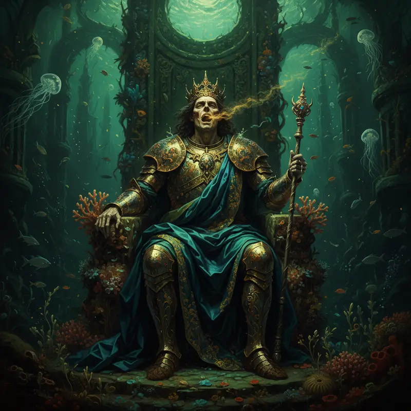 Aria of the Drowned King — cover art