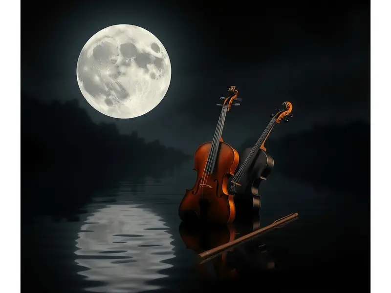 Serenade for the Silent Moon — cover art