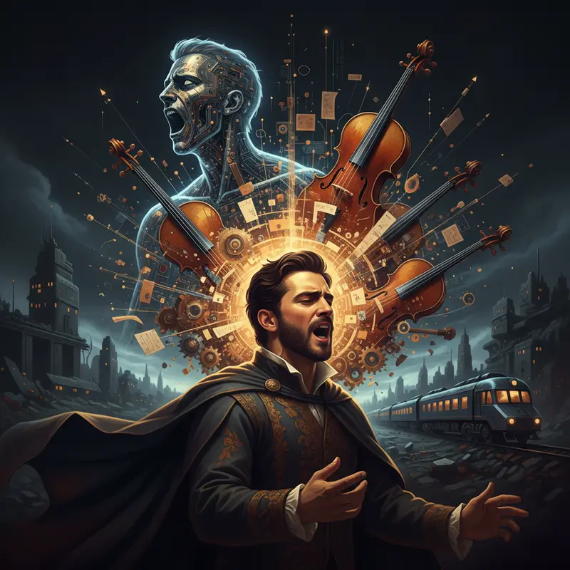 Symphony No. 3: The Last Human Voice — cover